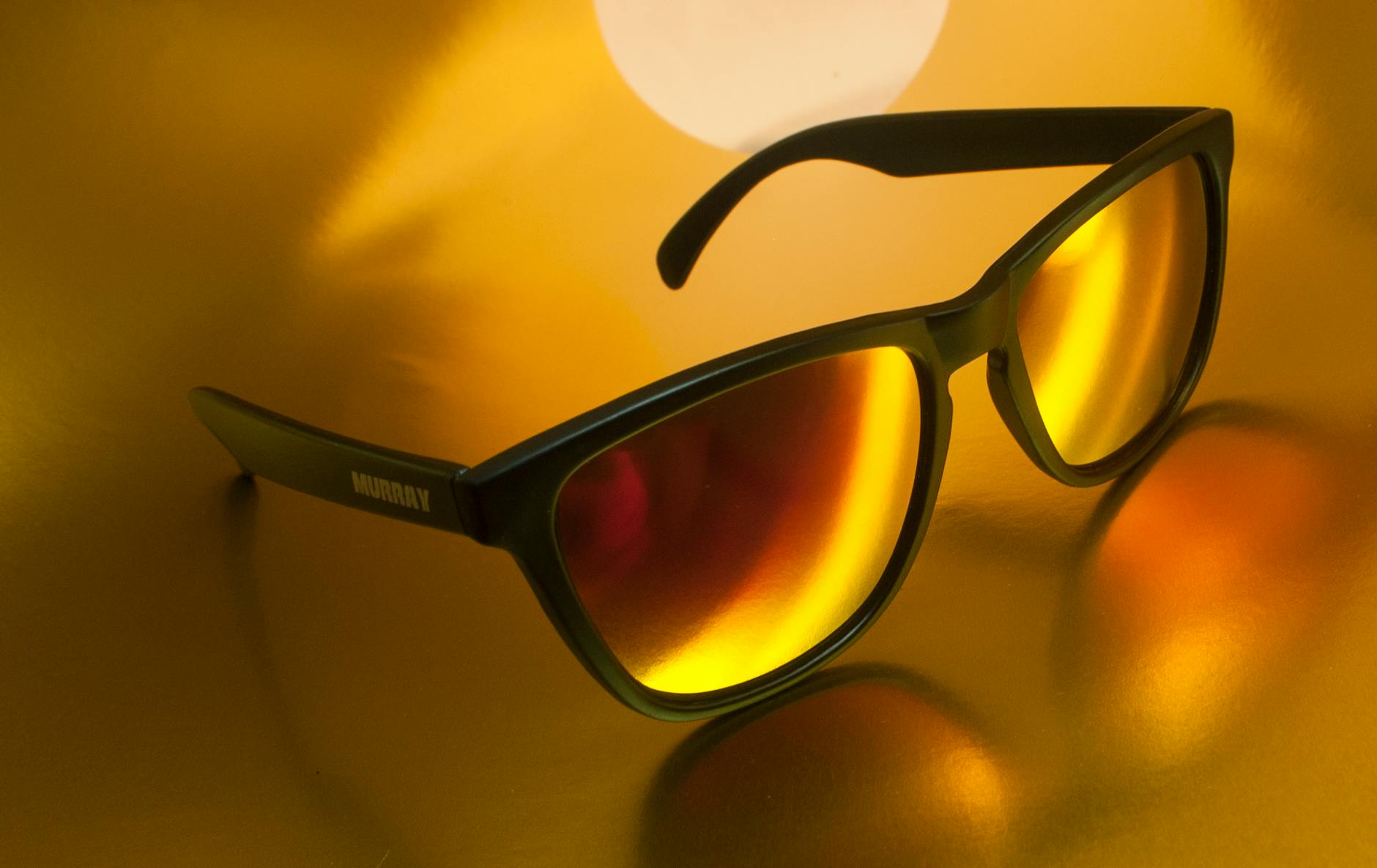 close up of sunglasses
