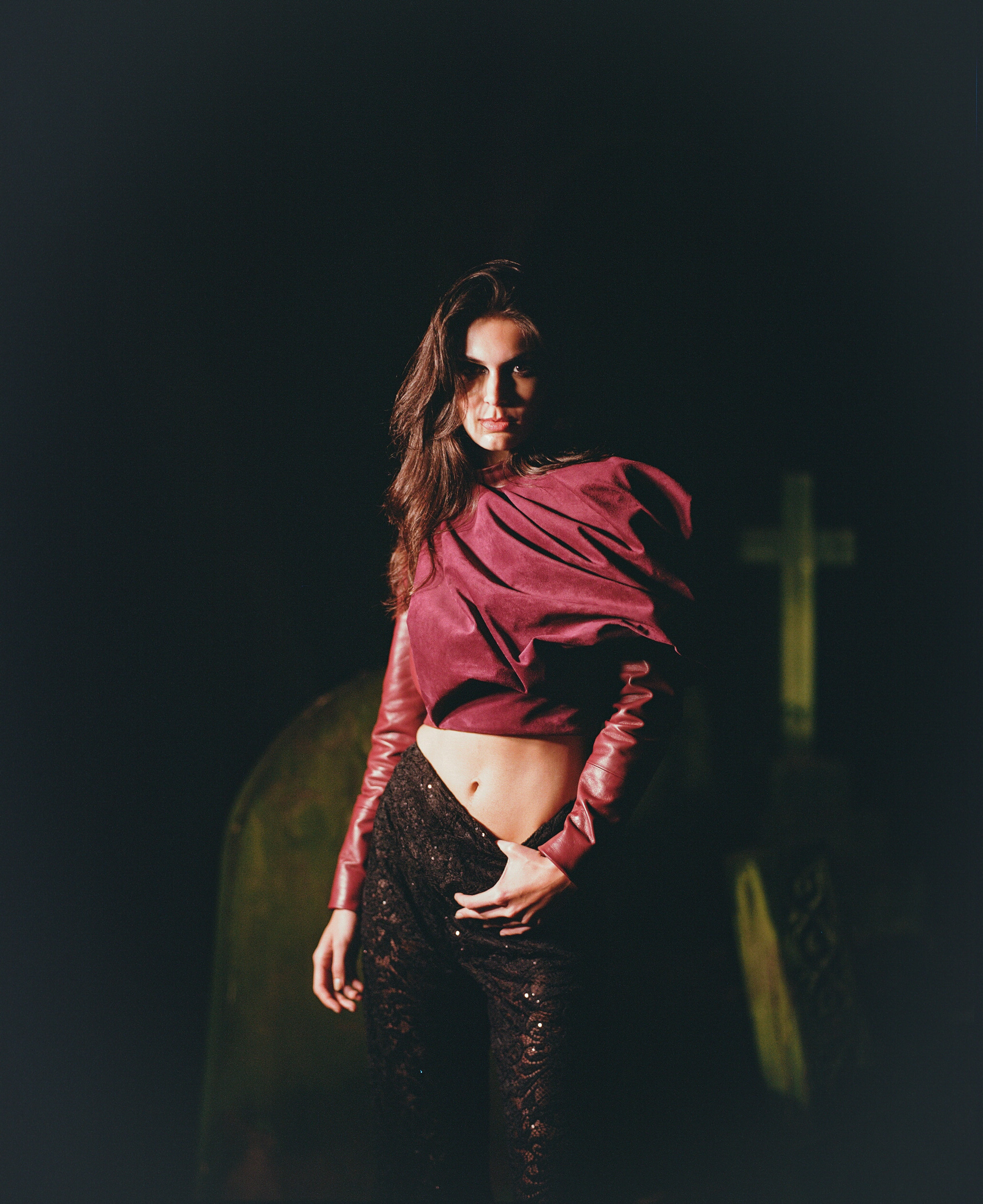 Leather Veil: When Drapery Becomes Structure